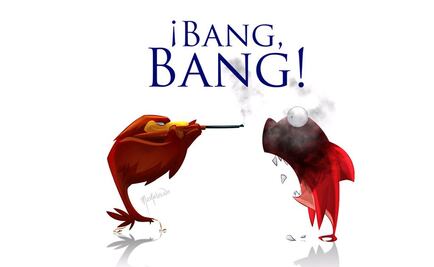 Águilas cazan tiburón con 'rifle'