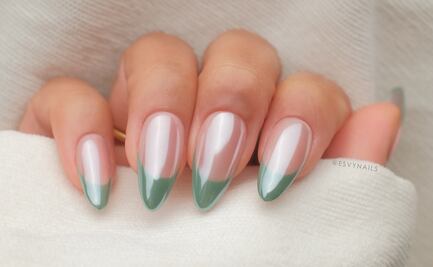 Uñas “iced french”, la manicura elegante que querrás lucir esta temporada