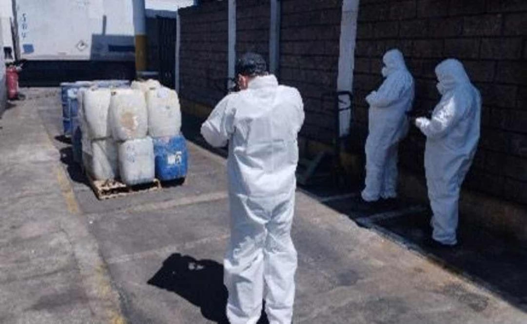 FGR destruye diversos precursores químicos. Foto: Especial