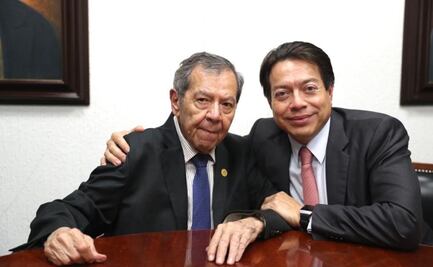 Muñoz Ledo acusa a Mario Delgado de bloquear su reelección como diputado