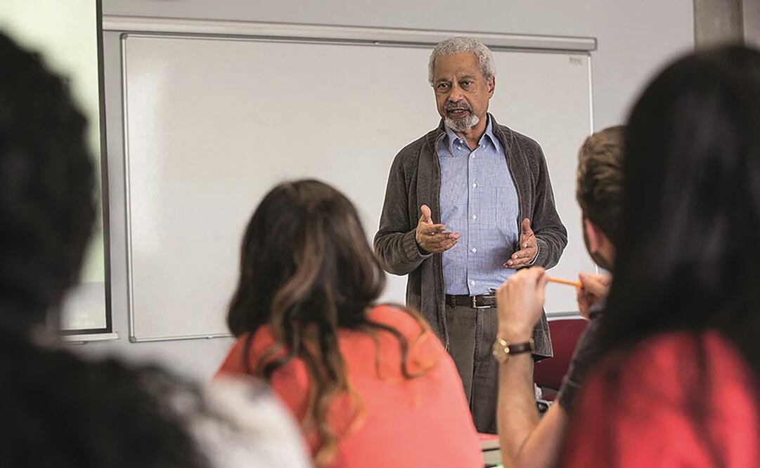Abdulrazak Gurnah también enseñó literatura africana en la Universidad de Kent en Canterbury. Foto: Simon Jarrat . University of Kent.