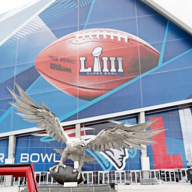 Hoy viajan. Los dos equipos sostendrán la última reunión con sus aficionados antes de partir a Atlanta, en donde jugarán el Super Bowl. JASON GETZ. USA TODAY SPORTS
