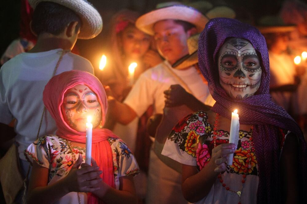 Festival de Tradiciones de Vida y Muerte 2018. Foto: EFE / Alonso Cupul, archivo