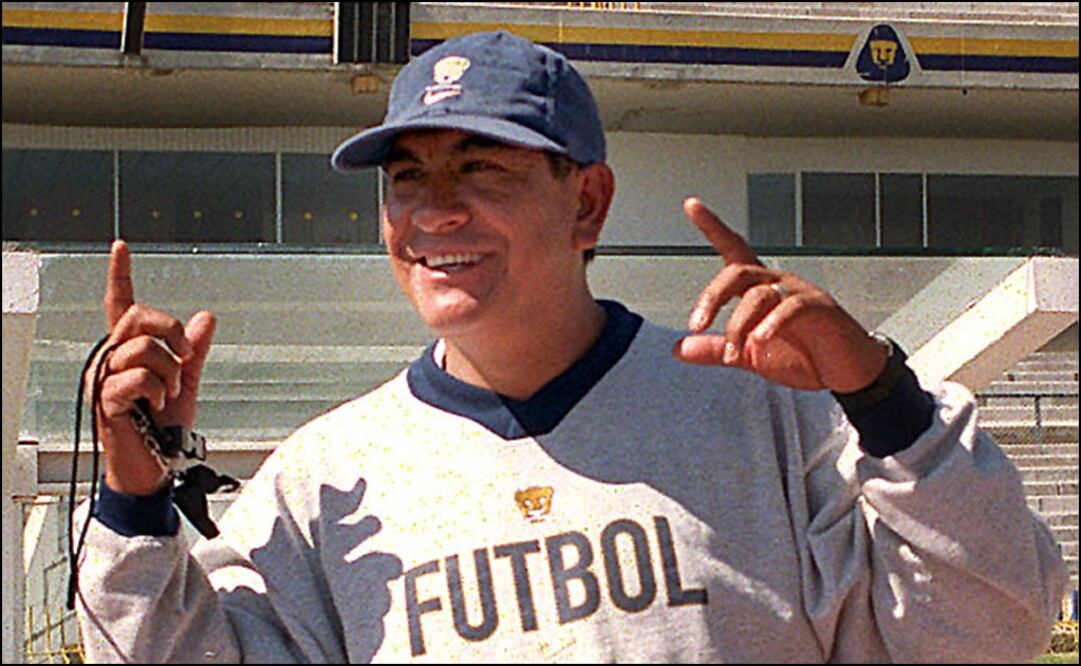 Rafael Amador fue técnico de Pumas. Foto: Agencias