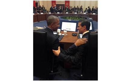 Peña y Obama se reúnen por primera vez tras triunfo de Trump