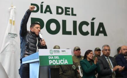 Ricardo Gallardo anuncia incremento de bono navideño para policías municipales 