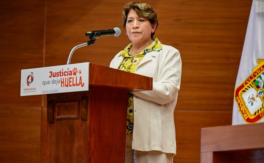 La gobernadora del Estado de México, Delfina Gómez. Foto: Especial