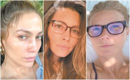 Ellas se han mostrado al mundo sin maquillaje