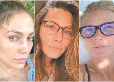 Ellas se han mostrado al mundo sin maquillaje