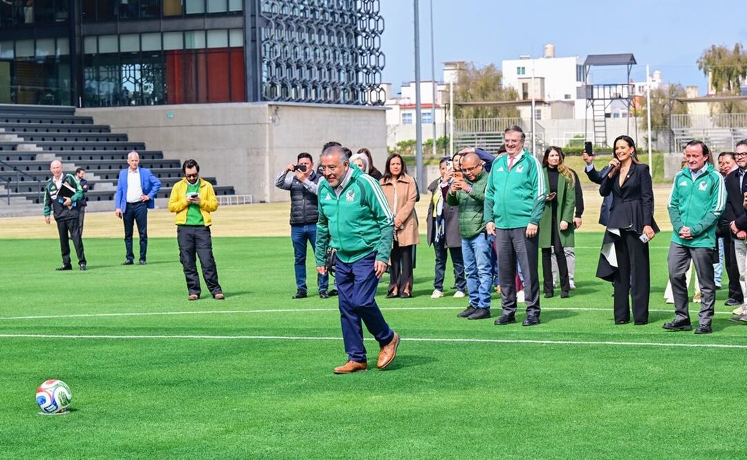 Horacio Duarte, secretario General de Gobierno del Edomex arranca campaña #SomosMéxico en el marco del Mundial de Futbol 2026 {/ Foto: Especial