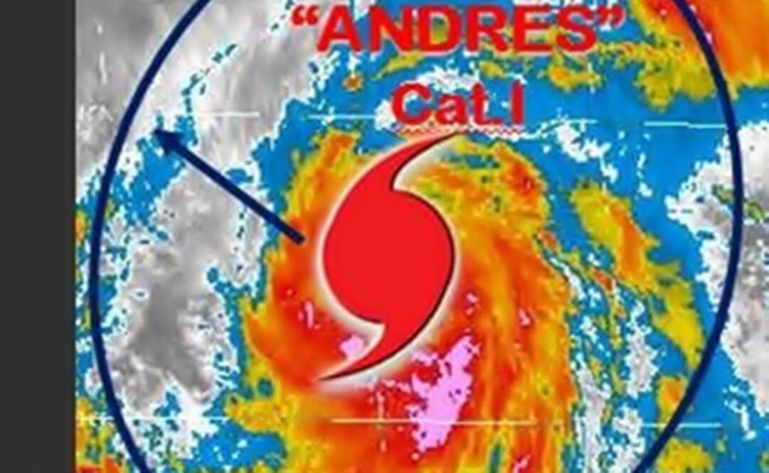 Andrés is a category one hurricane and the population is advised to follow the official recomendations. (Photo: SPECIAL)