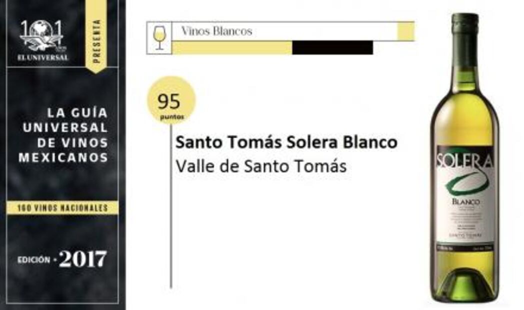 Viernes de vino: Santo Tomás Solera Blanco