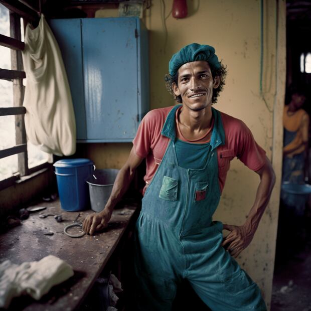 Pablo desde chiquito sabía que de grande quería ser panadero, en su natal Guatemala estaba difcícil lograr ese sueño. Desde que comenzó a trabajar, ayuda a lxs trabajadorxs sexuales de Tlalpan. Imagen: Migrantxs / Alejandro Cartagena