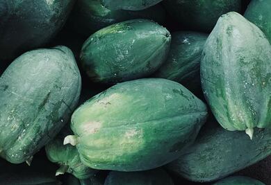 Haz dulce de papaya verde con esta receta