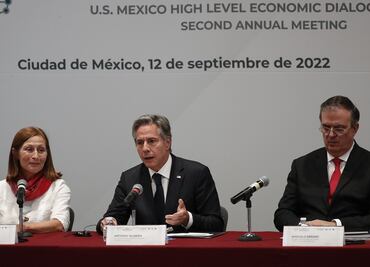 Aunque entre México y EU hay desacuerdos, hay trabajo para resolverlos: Blinken y Clouthier
