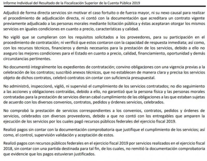 ASF detecta irregularidades de la Conade por casi 187 millones de pesos