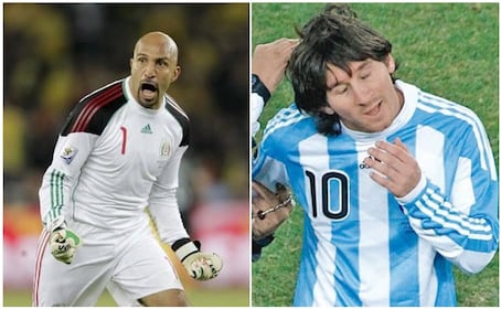 Sudáfrica 2010: El día que el 'Conejo' Pérez le quitó un golazo a Lionel Messi