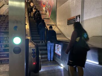 Metro indica que 96% de escaleras eléctricas y equipos de movilidad funcionan