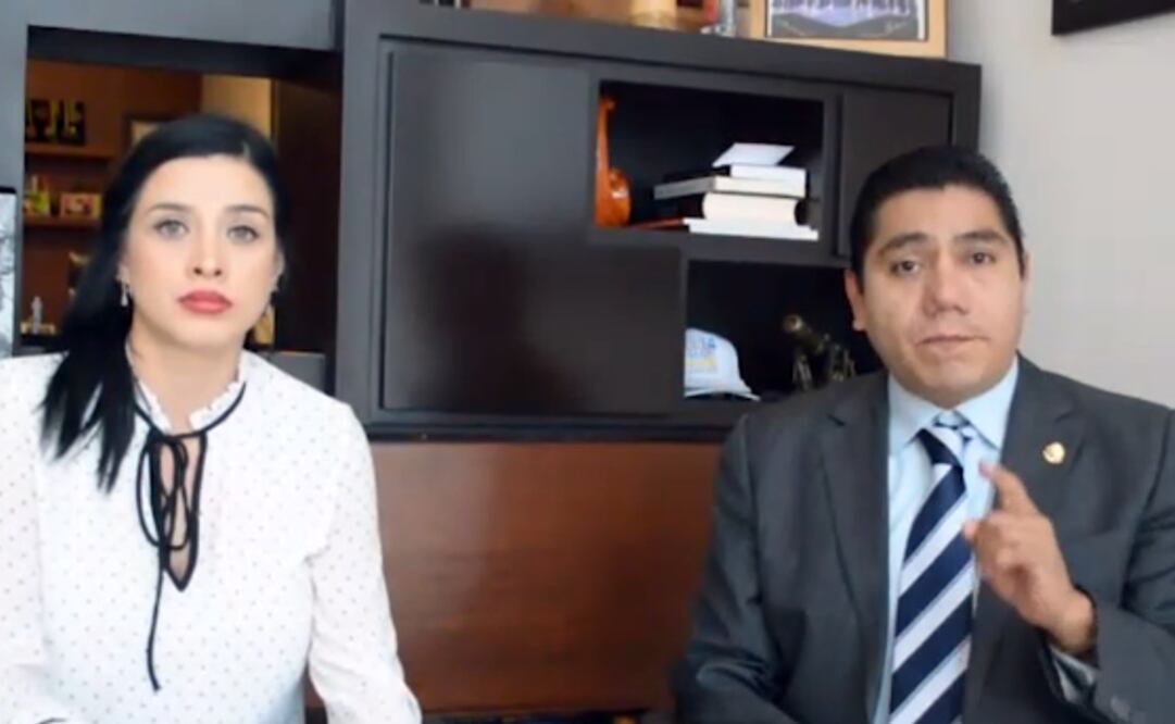 Isis Amaya Baltazar, la esposa del senador, también pidió que termine ese campañas de difamación en su contra. Archivo / EL UNIVERSAL