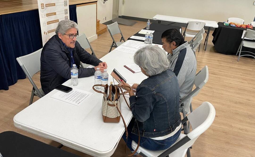 El Consulado de México en Los Ángeles, en colaboración con la Cruz Roja y autoridades de varios países como Filipinas, Colombia y Belice, brinda apoyo a personas afectadas por los recientes incendios en la ciudad, incluyendo mexicanas. (19/01/25) Foto: Especial