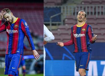 "La concha de tu madre", Piqué y Griezmann pelean en pleno partido