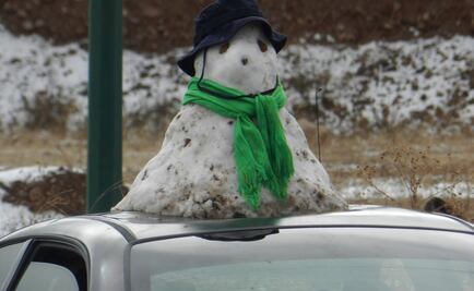Tormenta invernal provocó nevadas en 17 municipios de Sonora