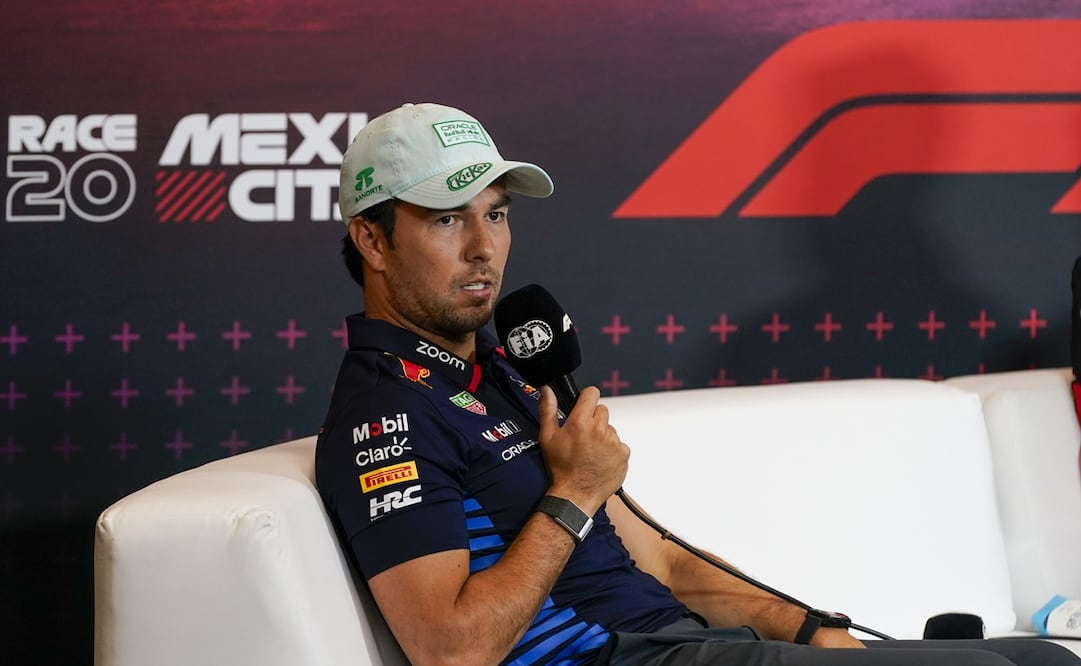 Checo Pérez responde a quienes lo critican: “Me río de todo lo que se inventa” FOTO: AP