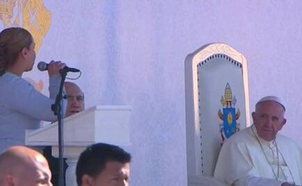 Papa pide romper círculos de la violencia y delincuencia