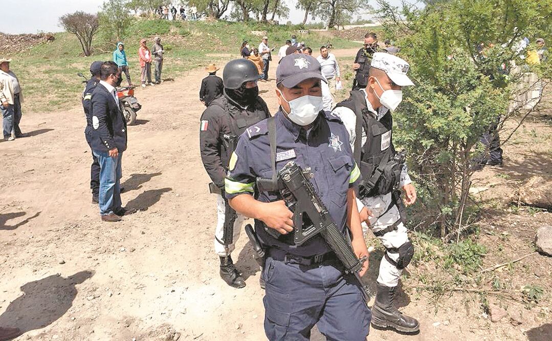 En la zona hubo una inspecció n para constatar las afectaciones. Foto: ESPECIAL
