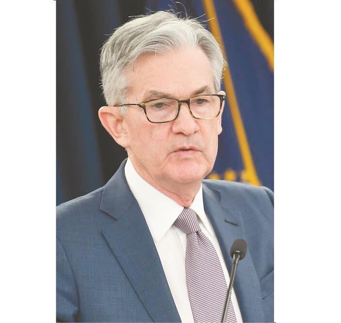Jerome Powell. Foto: ARCHIVO EL UNIVERSAL