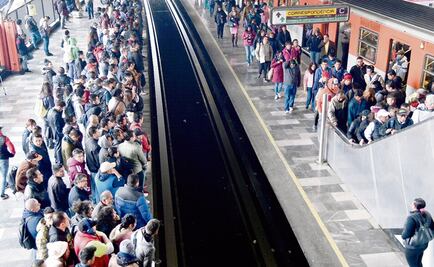 Este miércoles 3 de abril el Metro reporta servicio lento en ocho de sus 12 líneas