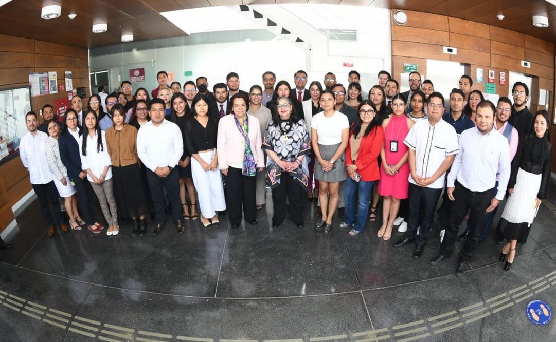 Norma Piña resaltó que la unidad de los servidores públicos constituye la fortaleza de la institución. Foto: Especial.
