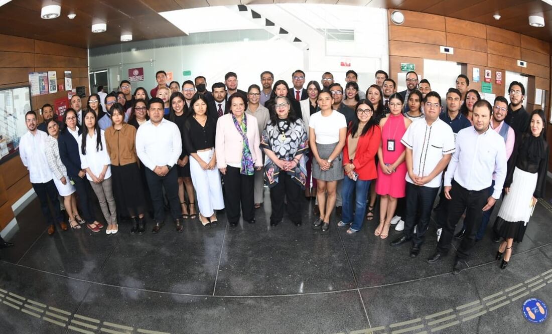 Norma Piña resaltó que la unidad de los servidores públicos constituye la fortaleza de la institución. Foto: Especial.
