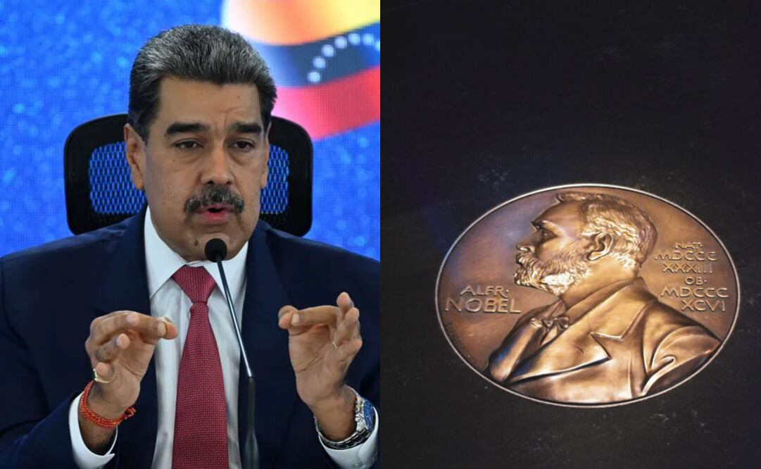Nicolás Maduro y el Premio Nobel. (12/10/25) Foto: Archivo