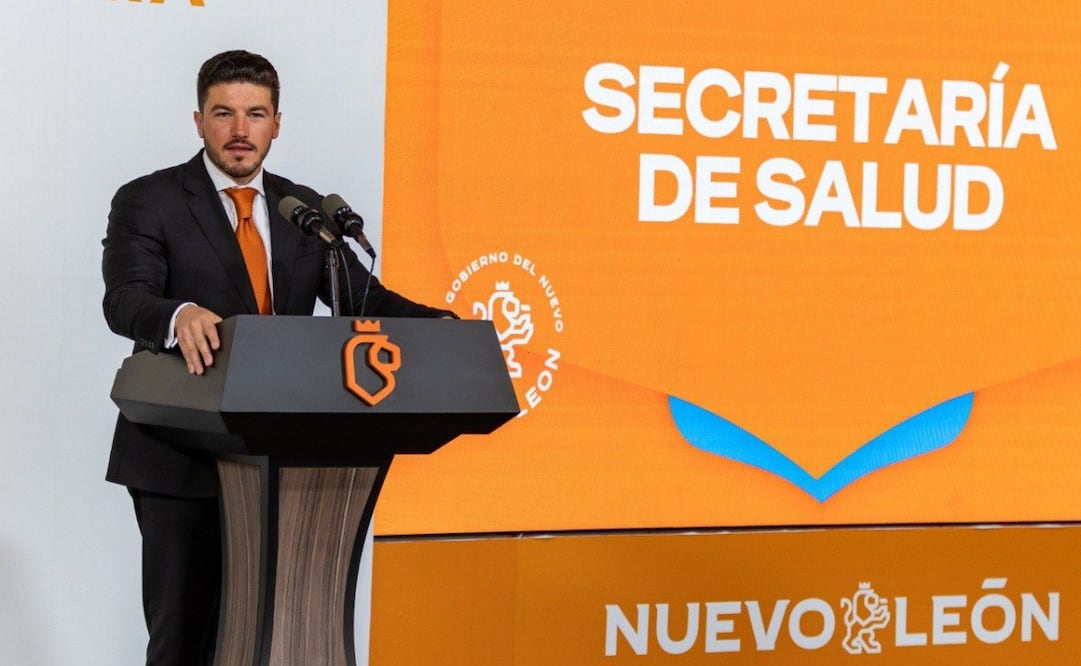 El gobernador de Nuevo León, Samuel García. Foto: especial
