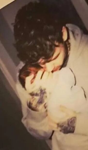 Liam Payne con su hijo Bear Grey.