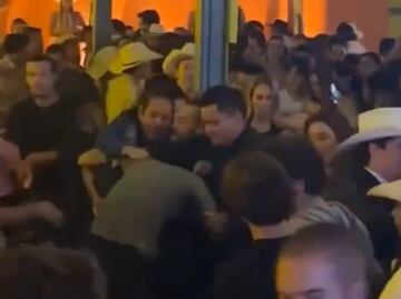 Captan en video a exgobernador de Querétaro en riña; asegura que defendía a una mujer