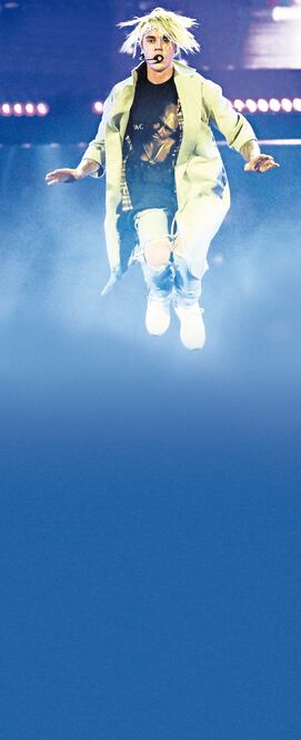 Bieber, además, logró ayer récord de 10 billones de reproducciones en Vevo (CHRIS PIZZELLO. AP)