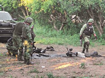 Reportan ataque del CJNG a militares en Michoacán