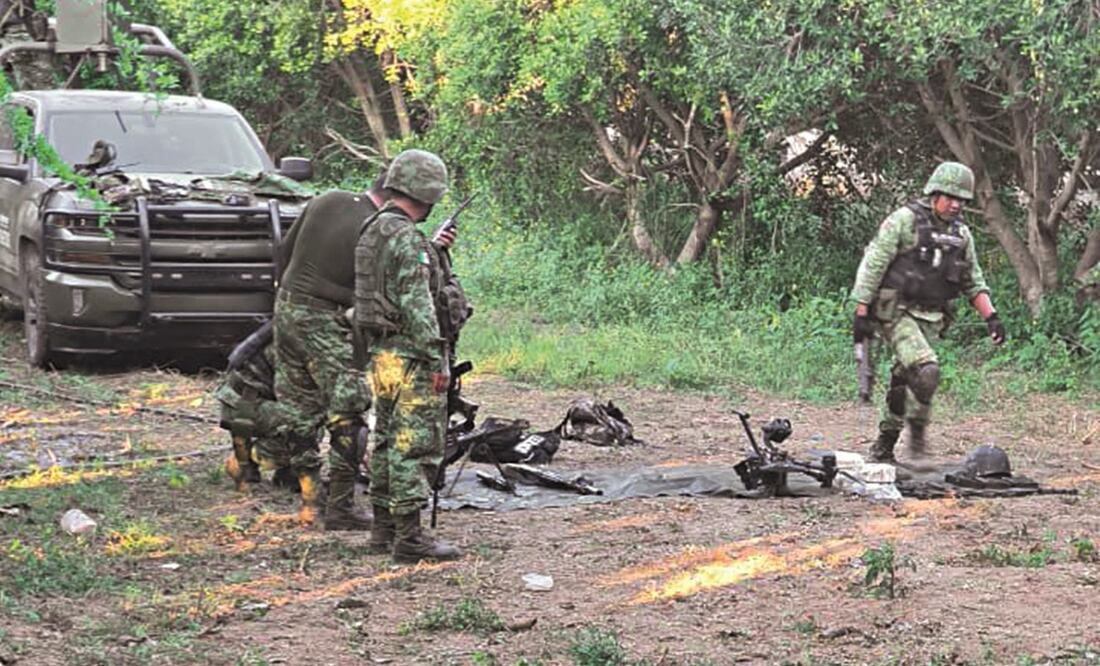 Integrantes del CJNG arremetieron contra personal de Fuerzas Armadas con explosivos en drones. Imagen ilustrativa. Foto: Especial