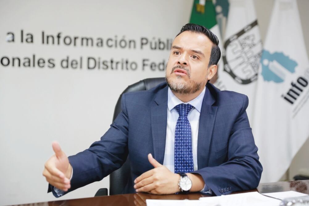 Julio César Bonilla Comisionado presidente del Info (IVÁN STEPHENS. EL UNIVERSAL)