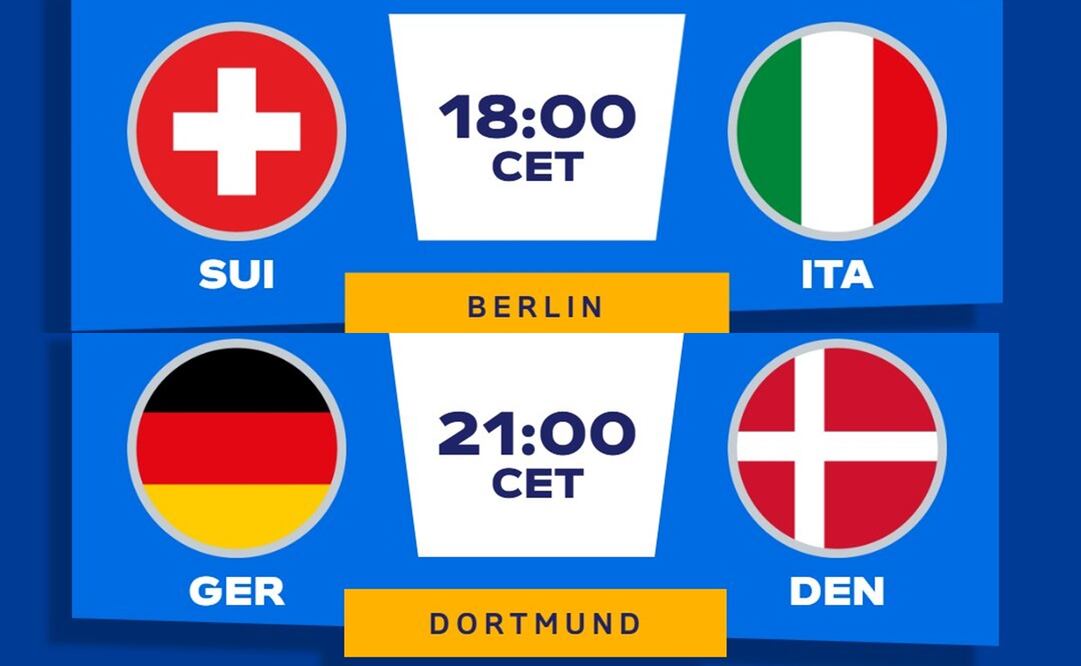 Horarios y canales para ver los partidos de este sábado 29 de junio