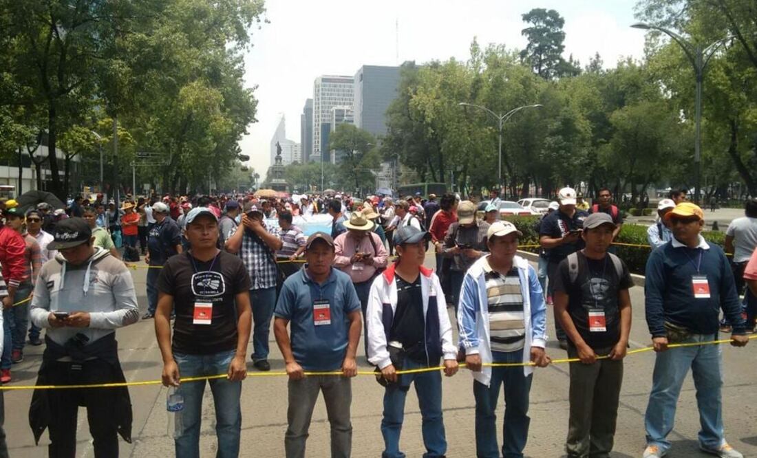 Entérate. Marchas por el Cuarto Informe de Gobierno