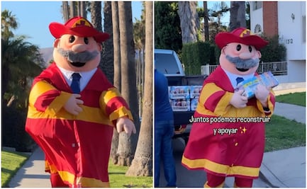 Dr Simi brinda ayuda a víctimas del incendio en Los Ángeles; lleva comida y artículos esenciales