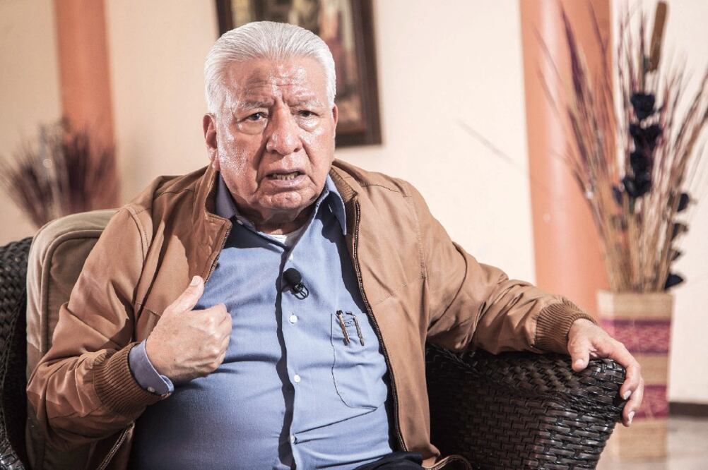 Aquiles Córdova Morán, fundador y líder de Antorcha Campesina (GERMÁN ESPINOSA. EL UNIVERSAL)