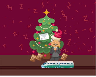 A gozar de su trenezote