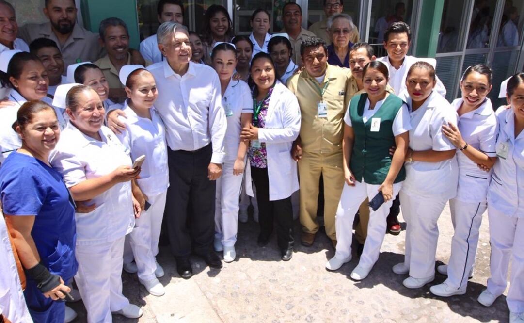 El mandatario se encuentra de gira por San Luis Potosí. Foto: Gobierno de México