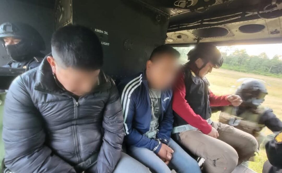 Personas detenidas por muerte de 56 migrantes en Chiapas. Foto: Especial