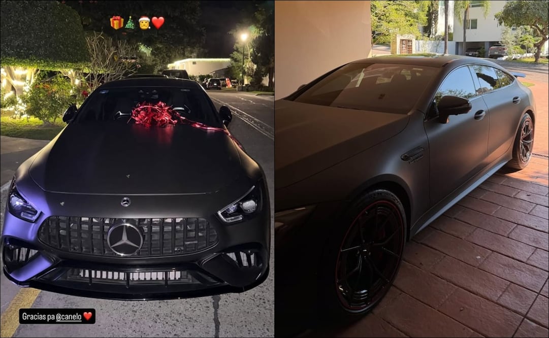 Canelo Álvarez regaló un superauto de lujo a su hija por Navidad / FOTOS: Captura de Pantalla