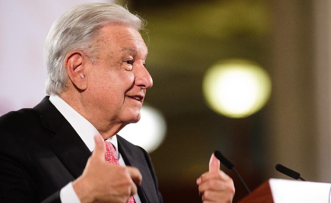 López Obrador en su mañanera del 5 de julio. Foto: Presidencia